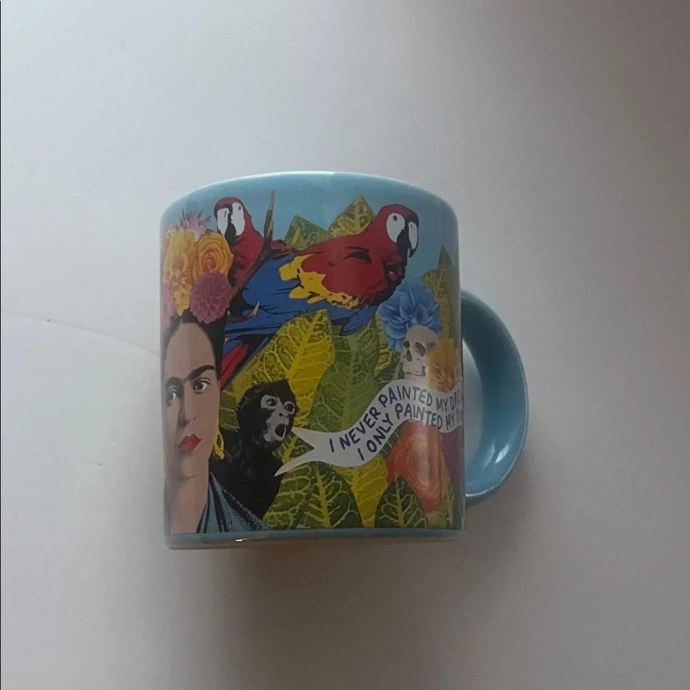 Frida Kahlo Art Dreams Blue Coffee‎ Mug